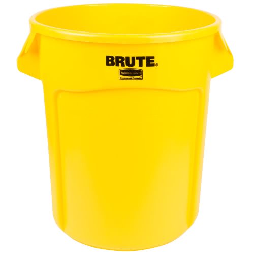 BRUTE CONTAINER 10 GL YL 6/CS